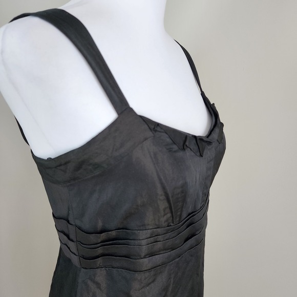 New ELIE TAHARI Lenora Cocktail Dress Womens 4 Taffeta Sexy Shift LBD RRP $498 - Picture 13 of 16